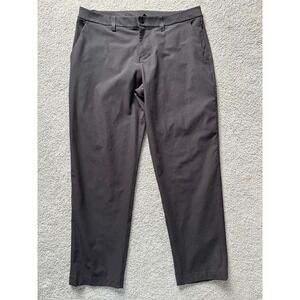 Lululemon ABC Classic Fit Trouser 34 Warpstreme Obsidian Black LM5AR2S Mens